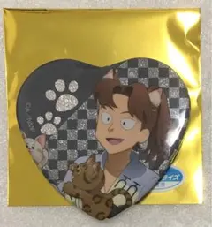 忍たま乱太郎　ナンジャタウン　コラボ ハート缶バッジ　山田利吉