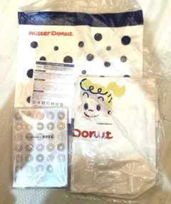 ミスタードーナツ ミスド福袋2026 トートバッグ ハンドタオル スケジュールン