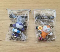アンパンマン　　ムヒ　キーホルダーバイキンマン　ドキンちゃん　２個セット