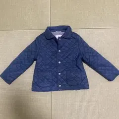 プチバトー キルティングジャケット ネイビー（100cm前後）