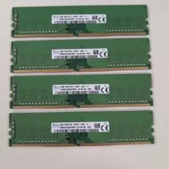 SK hynix 8GB PC4-2933Y メモリ4枚セット - メルカリ