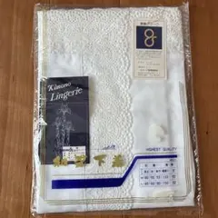 레이스 밑단이 달린 일본 속옷, 흰색
