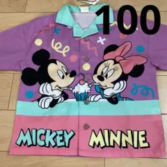 しまむら 新品未使用タグ付き ボタンシャツ リトシー 100サイズ