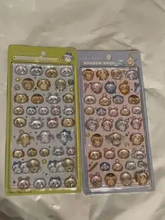 ちいかわ ボンボンドロップ シール 2シートセット ニコニコ ポーズ