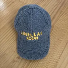 LINELLAE ZOON フリースキャップ グレー