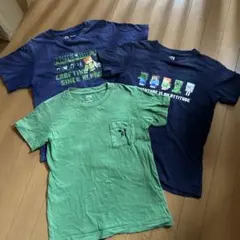 キッズ　Minecraft Tシャツ 3枚セット 140サイズ