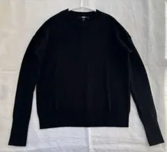 UNIQLO　ユニクロ　エクストラファインメリノクロップドクルーネックセーター