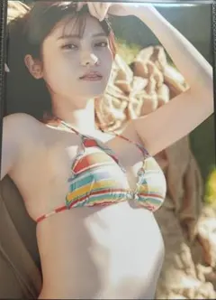 乃木坂46 五百城茉央 写真集 未来の作り方 撮影時着用水着 同モデル 花