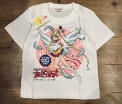 Tシャツ 古着 90s BANDAI バンダイ 新品 セーラームーン 100 白