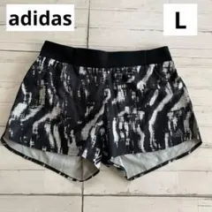 アディダス レディース ランニングショートパンツ 黒 ENERGY L