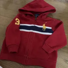 Polo by Ralph Lauren レッドパーカー 24M