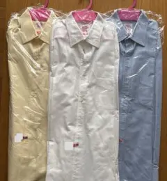 NEW YORKERメンズ長袖42-84 ボタンダウンシャツ　3枚セット