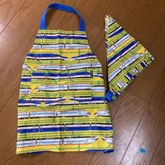 子供エプロン 三角巾