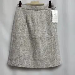 【新品タグ付き】Misch Masch ¥8,690 スカート ホワイトピンク