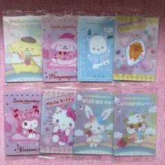 サンリオキャラクターズ　ウエハース　8枚セット