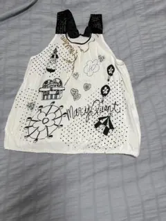 MARY QUANT キャミソール スパンコールストラップのサムネイル