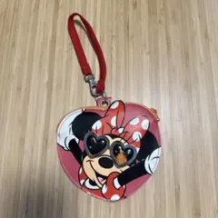 ミニーマウス ハート型コインケース 東京ディズニーリゾート