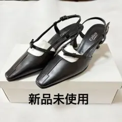 未使用 Celica バークレー 黒 ミュール 23cmサンダル パンプス