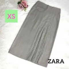 ♥ZARA　ザラ　プリーツ切り替えタイトスカート　XS