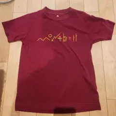 mont-bell Tシャツ 130 バーガンディ