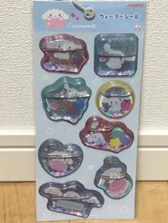 新品 サンリオ　シナモン シナモロール　ウォーターシール