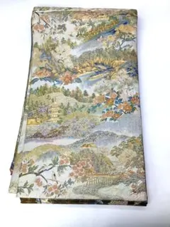 西陣織袋帯 金地 七福神 富士山 鶴 - メルカリ