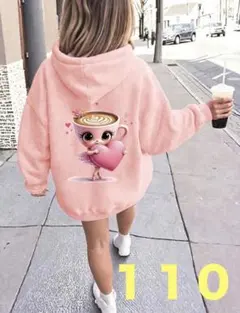 イタリアンブレインロット 長袖パーカー 110 トゥントゥントゥンサフール 新品