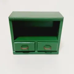 シルバニアファミリー 本棚 緑 家具 シルバニア ミニチュア ドールハウス