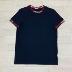 美品 MONCLER レタリング S グレー Tシャツ 国内正規品 4S87 - メルカリ