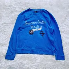 GAP kids〔160〕明るいブルー トレーナー スウェット キッズ 男の子