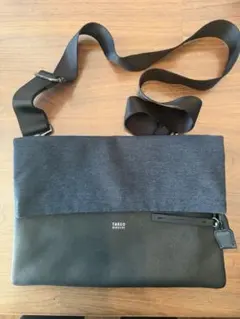 TAKEO KIKUCHI クラッチバッグ ショルダーバッグ　ブラック/ネイビー