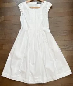 MaxMara WEEKEND マックスマーラ ワンピース M 白 綿のサムネイル