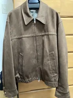 WYM LIDNM】 FAUX SUEDE ZIP BLOUSON L 新品 - メルカリ