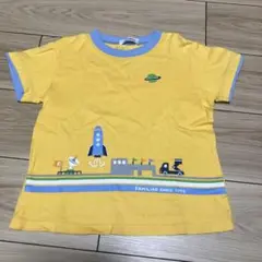 familiar 120サイズ イエローティーシャツ