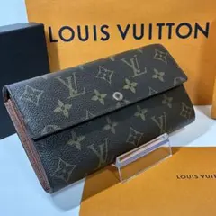 ✨超人気✨化粧箱、袋付属✨LV ルイヴィトン モノグラム ポルトフォイユ サラのサムネイル