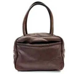 LOEWE ロエベ レザー ハンドバッグ ブラウン