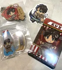 進撃の巨人　縁日POP UP SHOP フード特典３種コンプ　エレン