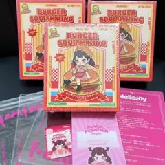 【未開封】Mellojoy スクイーズ キングオブバーガー 3つセット