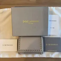 J&M DAVIDSON スタッズ 三つ折り財布のサムネイル