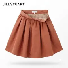 美品 JILLSTUART ジルスチュアート プリーツ ミニスカート テラコッタのサムネイル