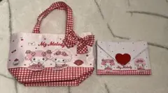 マイメロディー　マイスウィートピアノ　一番くじ　トート　ポーチ