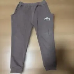 ナルミヤインターナショナル　裏起毛スウェットパンツ 小豆色　120サイズ