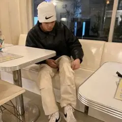 NIKE 90s ビーニー　スウォッシュ　ニット帽のサムネイル