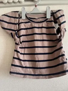ストライプTシャツ2枚セット 100cm