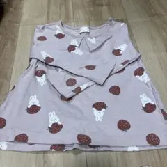 【まとめ売り】90センチ 女の子 カットソー＆ズボン