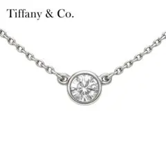 2025年最新】ティファニー バイザヤードネックレス PT950の人気  
