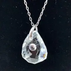 スワロフスキー ネックレス 大粒 ラインストーン SWAROVSKI