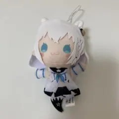 ホロライブ　指パペット　白上フブキ