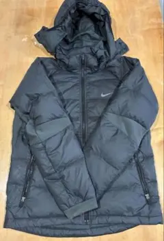 NIKE ダウンジャケット フード着脱 古着 M