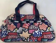 LeSportsac ボストンバッグ ポップアート柄
